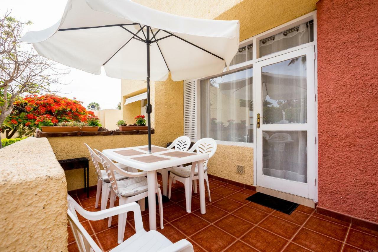 Apartamentos El Cortijo プラヤ・デ・ラス・アメリカス エクステリア 写真
